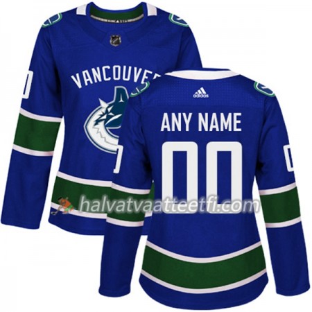 Naisten NHL Vancouver Canucks Custom Adidas 2017-2018 Sininen Authentic Naisten NHL Vancouver Canucks Custom Adidas 2017-2018 Sininen Authentic